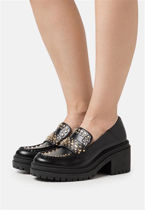 michael kors loafer heels|michael kors loafers black.